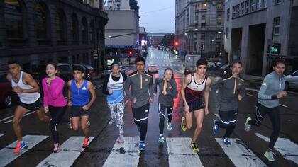 Fabián Manrique, María Pérez Lanzini, Dante Mansilla, María Luz Tesuri, Rodrigo Rosales, Chiara Mainetti, Fausto Alonso, Esteban Rivera y Fedra Sambrán