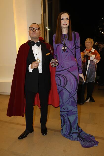 Fabián Medina Flores y Marina Achával Duhau