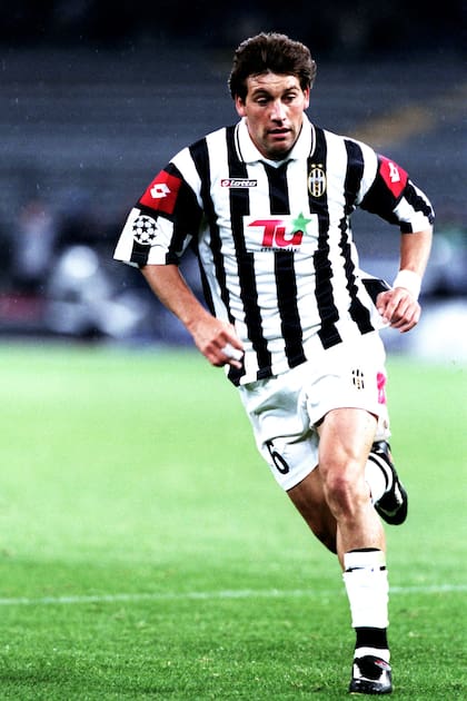 Fabian O'Neill, en su paso por Juventus  