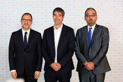 Fabián Perechodnick, Adrián Pérez y Fernando Iglesias