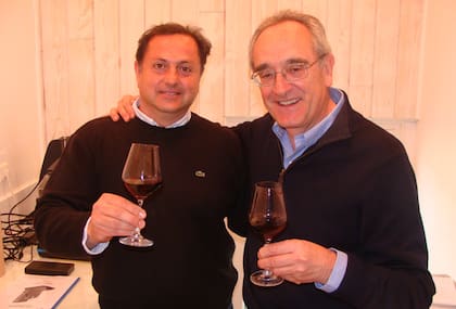 Fabián Valenzuela y Jean-Claude Berrouet