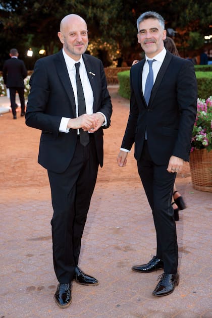 Fabián Zitta y Charly Fonseca.