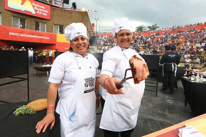 Fabiana Barrera y Marta Sánchez de Tucumán