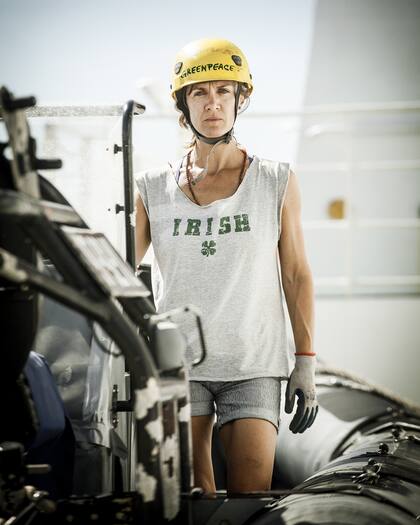 Fabiana Bellina, coordinadora de Logística y Voluntarios.