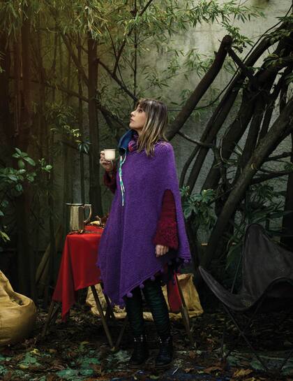 Fabiana Cantilo posa para el especial Músicos en Casa de la revista Rolling Stone