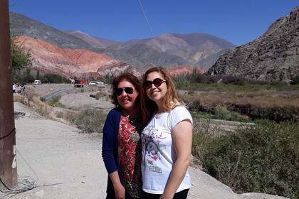 Fabiana con su hermana Marcela: "Es la persona con la que puedo contar ciegamente".