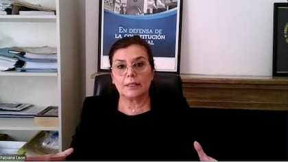 Fabiana León, fical de la causa Cuadernos