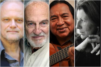 Fabio Grementieri, Héctor Alterio, Tomás Lipán y Vechy Logioio