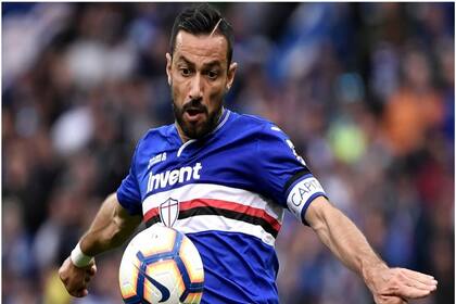Fabio Quagliarella, de 37 años, juega en y está valorizado en 2,2 millones de dólares.