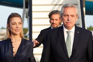 Fabiola Yañez y Alberto Fernández