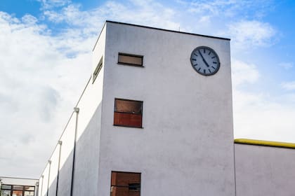 Fábrica textil diseñada por Mies van der Rohe, hoy en recuperación.