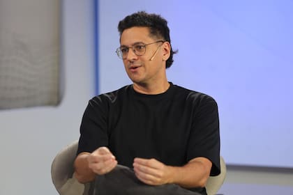 Fabricio Ballarini, biólogo, investigador del Conicet y divulgador científico, durante el evento organizado por Fundación La Nación.