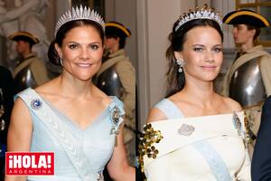Desfile de tiaras, joyas y fabulosos vestidos por el Jubileo de Oro del rey Carlos Gustavo de Suecia
