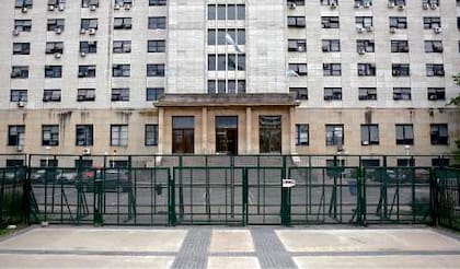 Fachada de los tribunales de Comodoro Py