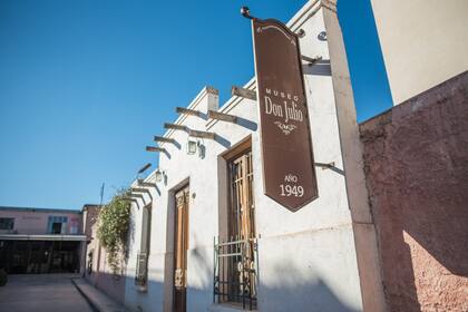 Fachada del museo Don Julio, en la ciudad de San Juan