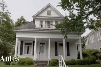 Fachada original de la propiedad. Imagen: HGTV
