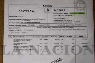 El documento que probaría que Belliboni rindió gastos falsos al Estado con una empresa fantasma