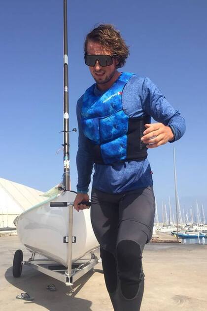 Facundo Olezza en el hábitat que más disfruta