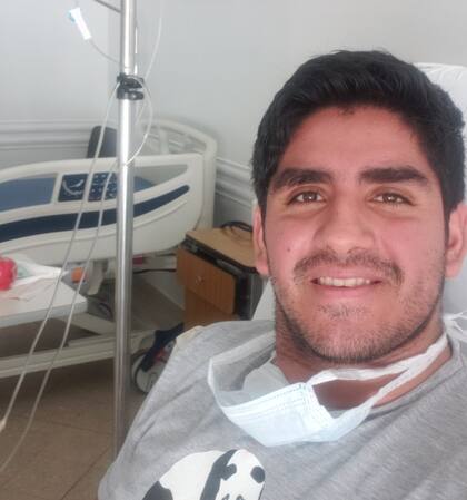 Facundo Ahumada es personal de la Fuerza Áerea Argentina