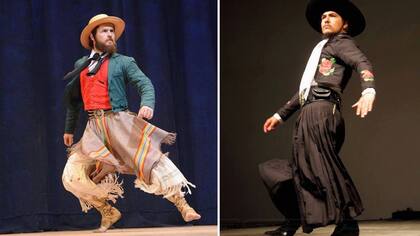 Facundo Arteaga (La Pampa) y Norberto Vera, dos participantes de la edición 2017