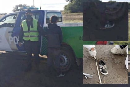 La madre del joven reconoció la zapatilla a metros del cuerpo encontrado