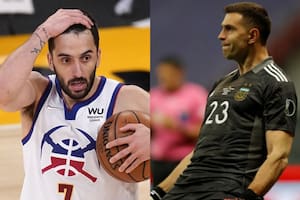 Facundo Campazzo celebró las palabras de Emiliano Martínez para distraer a los jugadores colombianos y le dedicó una publicación en sus redes sociales
