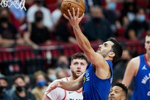 NBA. Campazzo merodeó lo que ningún argentino logró y Denver ahora gana la serie