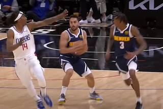 Campazzo volvió con un pase de magia que dejó a la NBA con los "ojos bien abiertos"