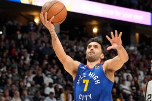 Facundo Campazzo tuvo una noche apagada en la visita de Denver a Utah