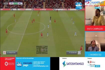 Facundo Campazzo y James Rodríguez se divirtieron en un partido con muchos goles