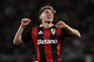 Facundo Colidio es uno de los futbolistas "a prueba" en River; el delantero no termina de convencer a Marcelo Gallardo