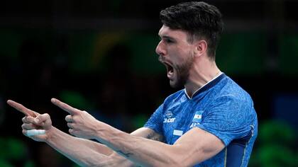 Facundo Conte tras el debut triunfal ante Irán