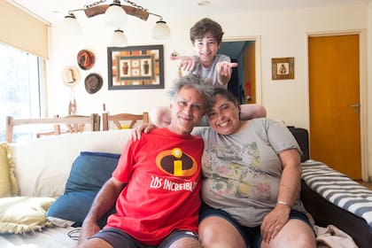 Facundo es hijo único; sus padres dicen que el asesoramiento de especialistas es fundamental para guiarse en su crianza