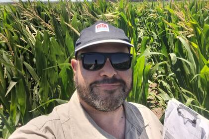 Facundo Ferraguti se convirtió en un referente técnico en maíz dentro del Instituto Nacional de Tecnología Agropecuaria (INTA)