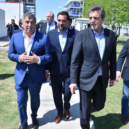 Facundo Leal y Sergio Massa