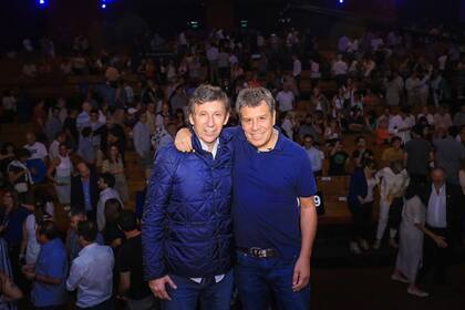 Facundo Manes se mostró con Gustavo Posse en San Isidro