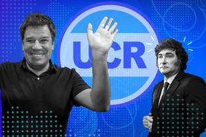 Facundo Manes y Javier Milei