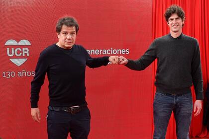 Facundo Manes y Martín Lousteau, dos figuras ponderas por Alfredo Cornejo de cara a 2023