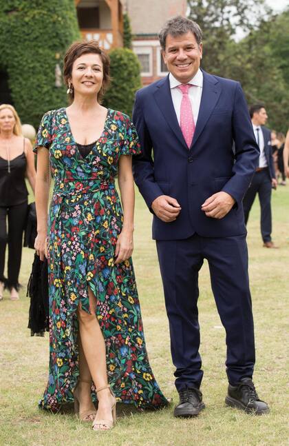 Facundo Manes y su mujer Josefina Sicoli.