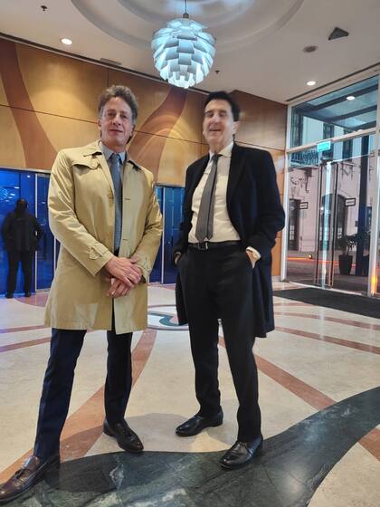 Facundo Martínez y Carlos Melconian