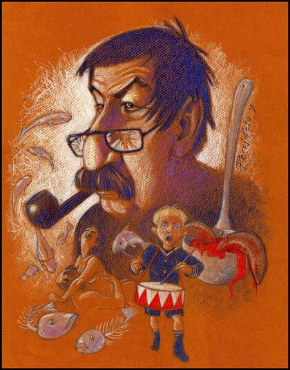 Facundo Percio se enfocó en Günter Grass