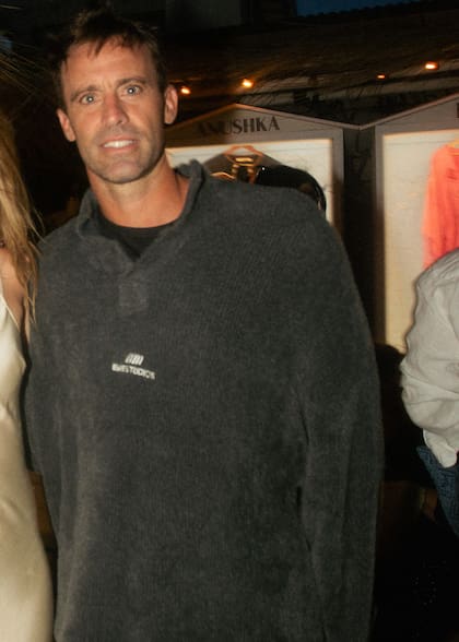 Facundo Pieres, en la presentación de Indómita, la nueva colección de Anushka Elliot, en José Ignacio