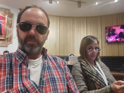 Facundo y su mujer, los padres de María Clara, la joven asesinada en Kosovo por su novio