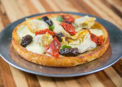 Fainá con alcauciles