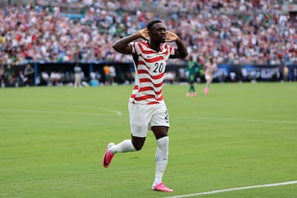 Falarin Balogun, autor del tercer gol de los Estados Unidos ante Senegal