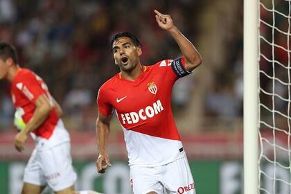 Falcao convirtió en el triunfo del Monaco