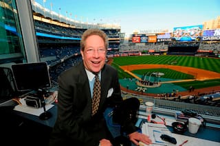 Falleció John Sterling, locutor de los Yankees conocido por su narración de jonrones; tenía 87 años