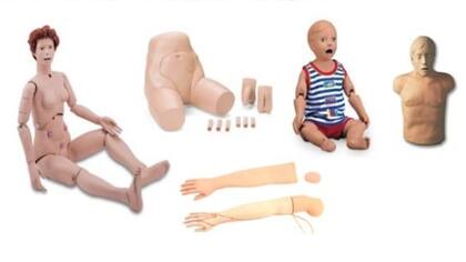 Los elementos que incluyen los kit que se entregarán a los institutos y universidades para formar enfermeros