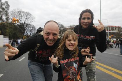 Familia de hierro: en River, en la visita anterior