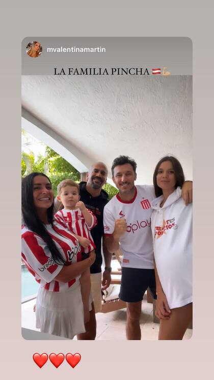 "Familia Pincha", la postal que subió Pico Mónaco tras la obtención del título de Estudiantes de La Plata